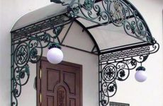 Auvents en fer forgé